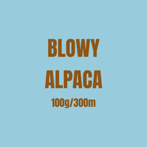 H&aring;ndfarvet Blowy Alpaca 