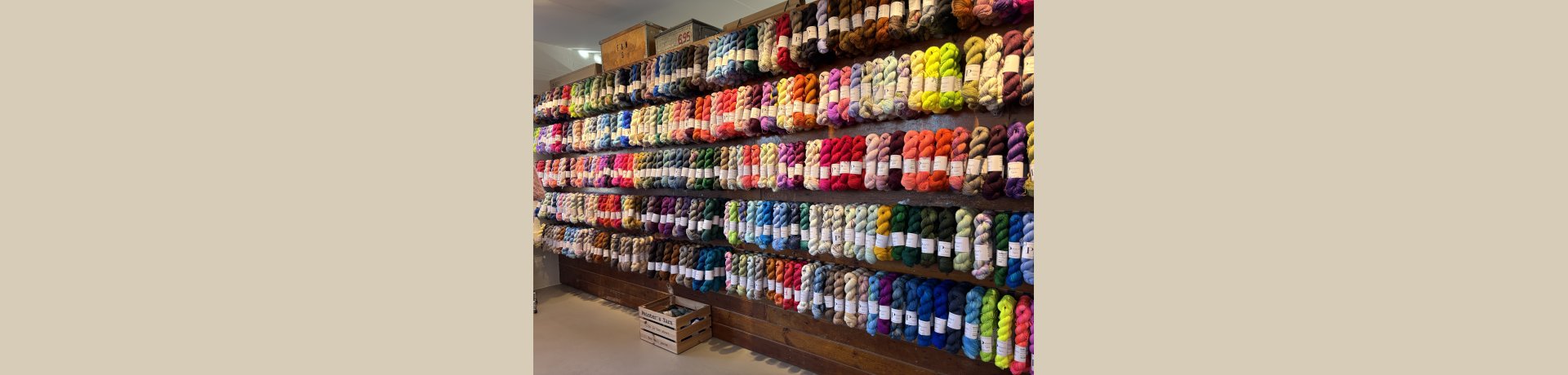 Garnv�g hos Painter's Yarn