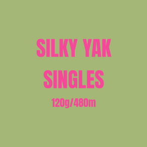H&aring;ndfarvet Silky Yak Singles