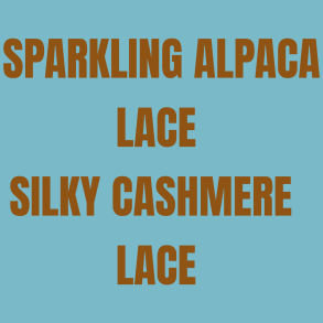 Sparkling Alpaca Lace, Silky Cashmere  100g/800m NSW