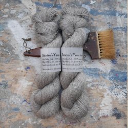 Silky Yak Singles 'Natural Grey' 120g/480m kotex 100