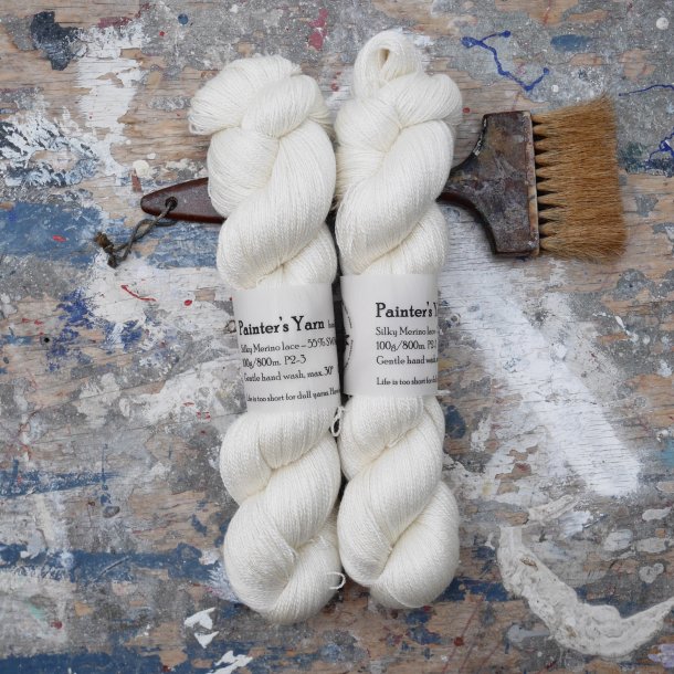 Silky Merino Lace 'Natural' 100g/800m