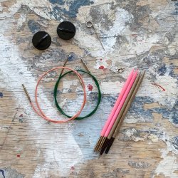 Lykke Needles Wire med drejeled til pindespidser