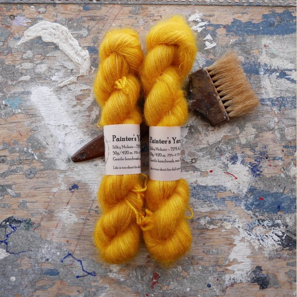 Silky Mohair 'Imperial Yellow'
