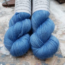 Silky Alpaca 'Dove Blue' 