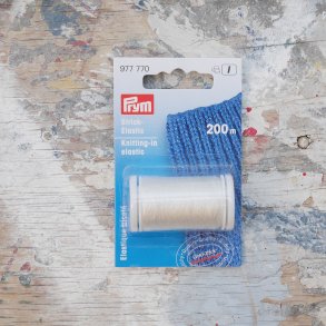 Strikkeelastik gennemsigtig 200m