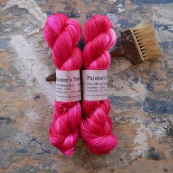 Silky Merino Lace 'Sexy Santa'
