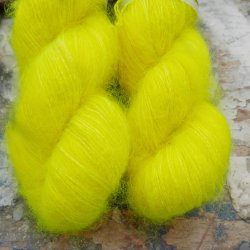 Silky Mohair RMS 'Citrus on Speed'