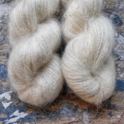 Silky Mohair RMS 'Natural' 50g/420m Oekotex std. 100