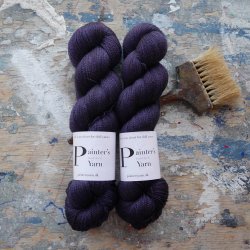 Silky Merino Lace 'Aubergine'