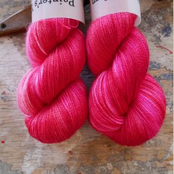 Silky Merino Lace 'Sexy Santa'