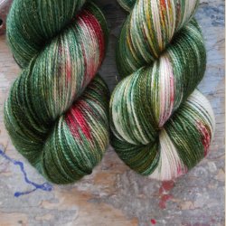 Sparkling Merino 'Christmas Tree' Gold