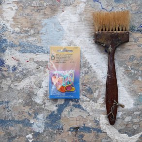 Maskemarkrer plast 15 ass.