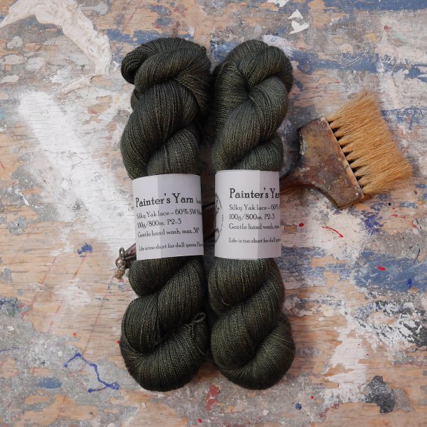 Silky Yak Lace 'The Hunter'