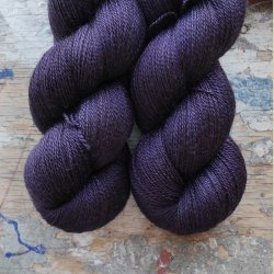 Silky Merino Lace 'Aubergine'