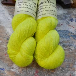 Silky Merino Lace 'Citrus on Speed'