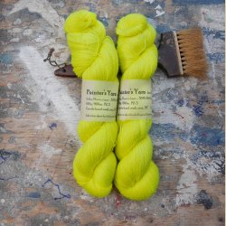 Silky Merino Lace 'Citrus on Speed'