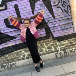 Flashdance Cardigan Junior af Uhlala Knitwear