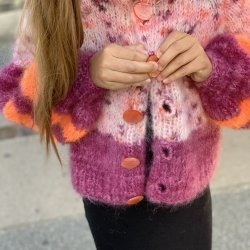 Flashdance Cardigan Junior af Uhlala Knitwear