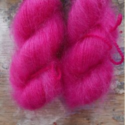 Silky Mohair RMS 'Pink Sari'