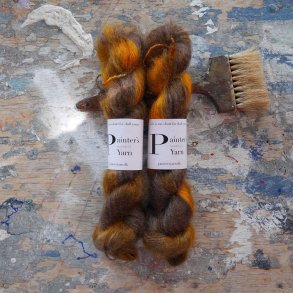 Silky Mohair RMS 'Burning Wood'