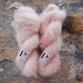 Chunky Mohair 'Strawberry Icecream'
