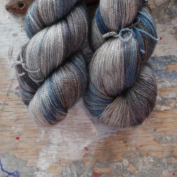 Silky Yak Lace 'Stormy Weather'