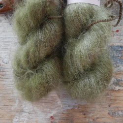 Silky Mohair RMS 'Dusty Olive'