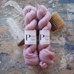 Silky Merino Lace 'Dusty Rose'