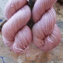Silky Merino Lace 'Dusty Rose'