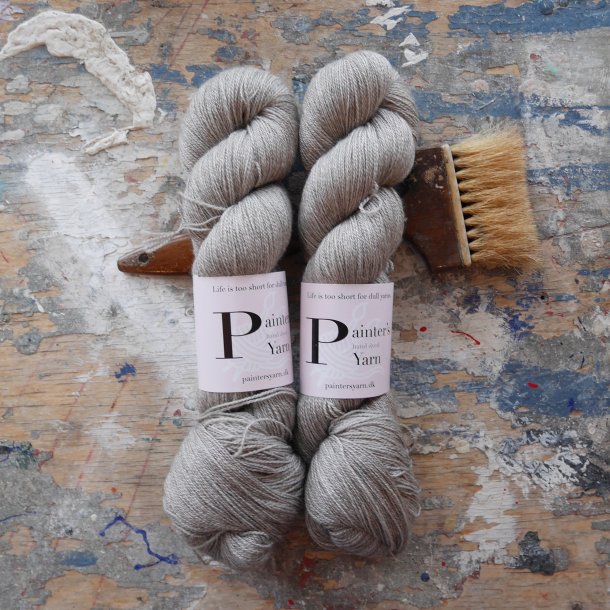 Silky Yak Lace 'Natural Grey' 100g/800m