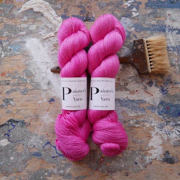 Silky Merino lace 'Pink'
