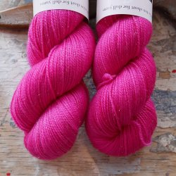 Sparkling Merino 'Pink Sari' Gold
