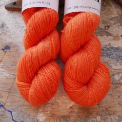 Sparkling Merino 'Buddhas Orange' Gold