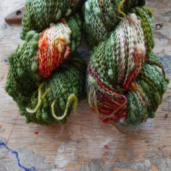 Merino Slub 'Christmas Tree'