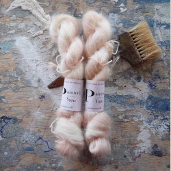 Silky Mohair RMS 'Blush' 