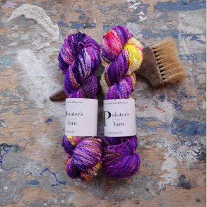 Merino Slub 'Flower Power'