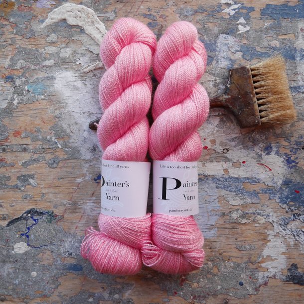 Silky Merino Lace 'Bubblegum'