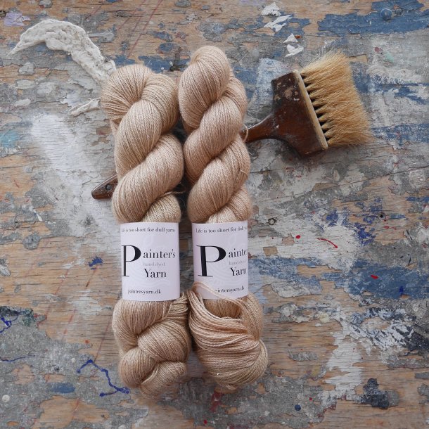 Sparkling Alpaca lace 'Camel'