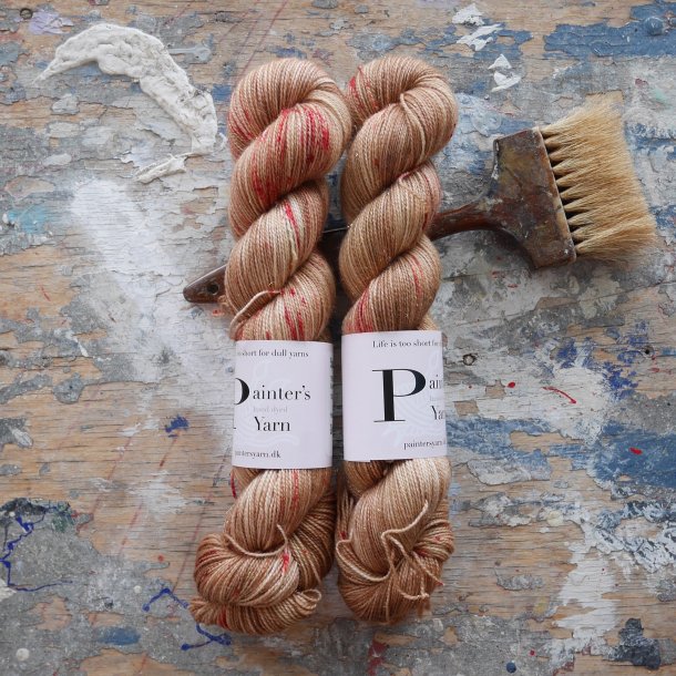 Sparkling Merino 'Gingerbread Man' Gold