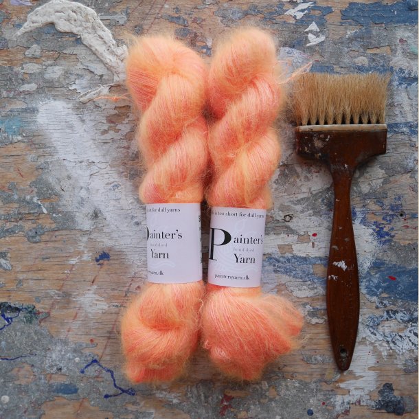 Silky Mohair RMS 'Baby Coral'