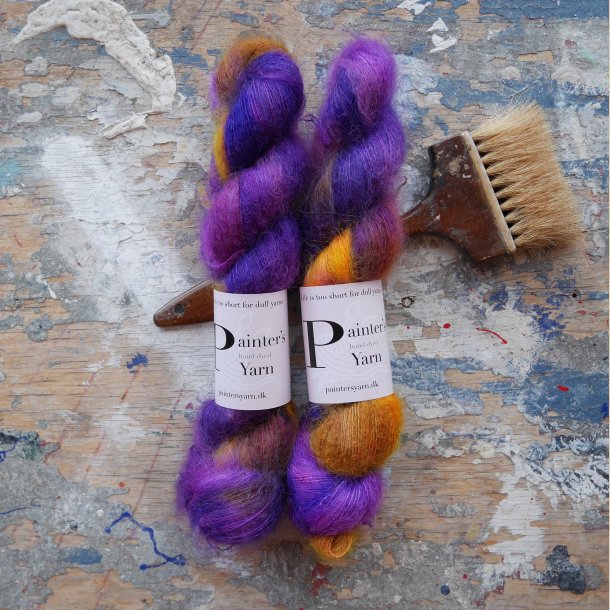 Silky Mohair RMS 'Flower Power'