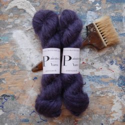 Silky Mohair RMS 'Aubergine'