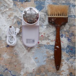 Uldshaver m/fnugbrste genopladelig