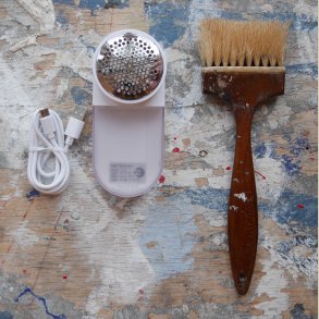 Uldshaver m/fnugbrste genopladelig