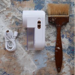 Uldshaver m/fnugbrste genopladelig