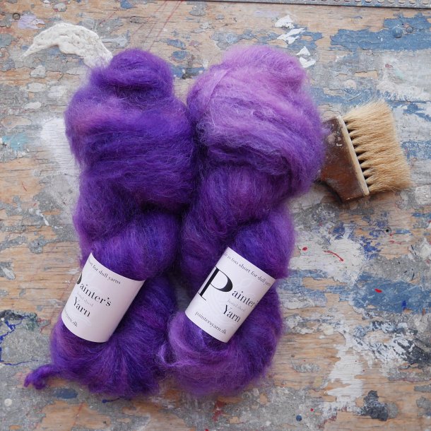 Chunky Mohair  'Smoke on he Water'