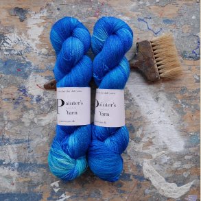 Silky Merino Lace 'Blue Lagoon'