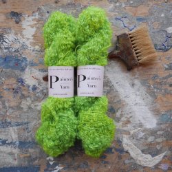 Persianer Mohair 'Acid Green'