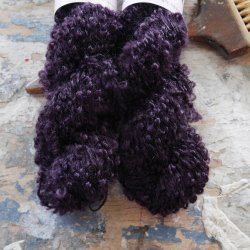 Persianer Mohair 'Aubergine'